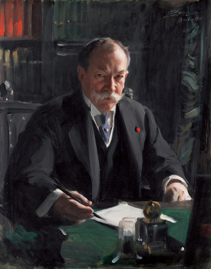  安德斯·莱奥纳德·佐恩 Anders Leonard Zorn —— 男子肖像 (2)